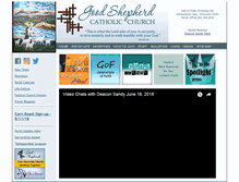 Tablet Screenshot of mygoodshepherd.org